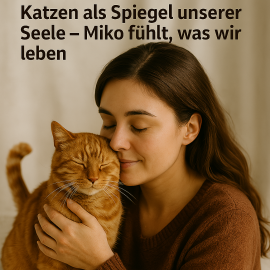 🐾 Katzen als Spiegel unserer Seele – Miko fühlt, was wir leben 🐾 Katzen als Spiegel unserer Seele – Miko fühlt, was wir leben