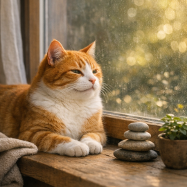 „Mikos kleine Weisheiten – Was wir von Katzen über Geduld lernen können“